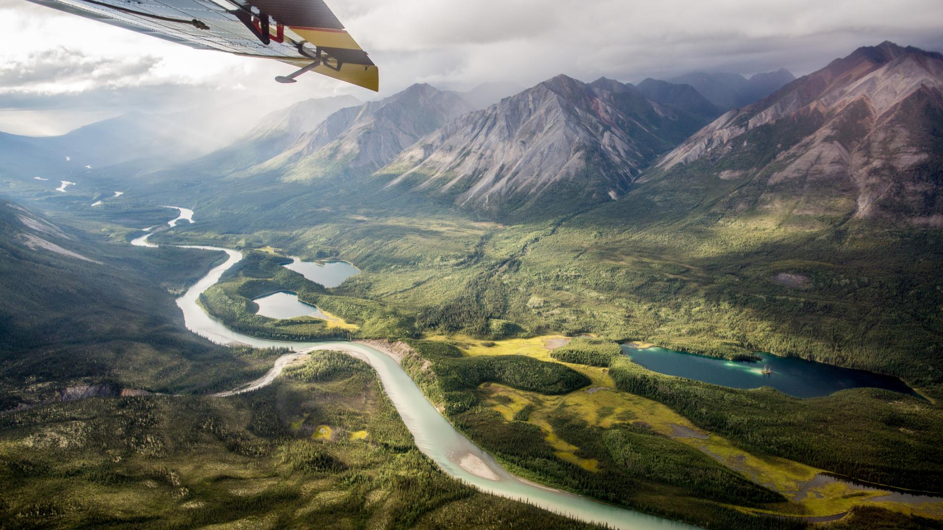 Flyover of Nahanni National Park Reserve, NT
