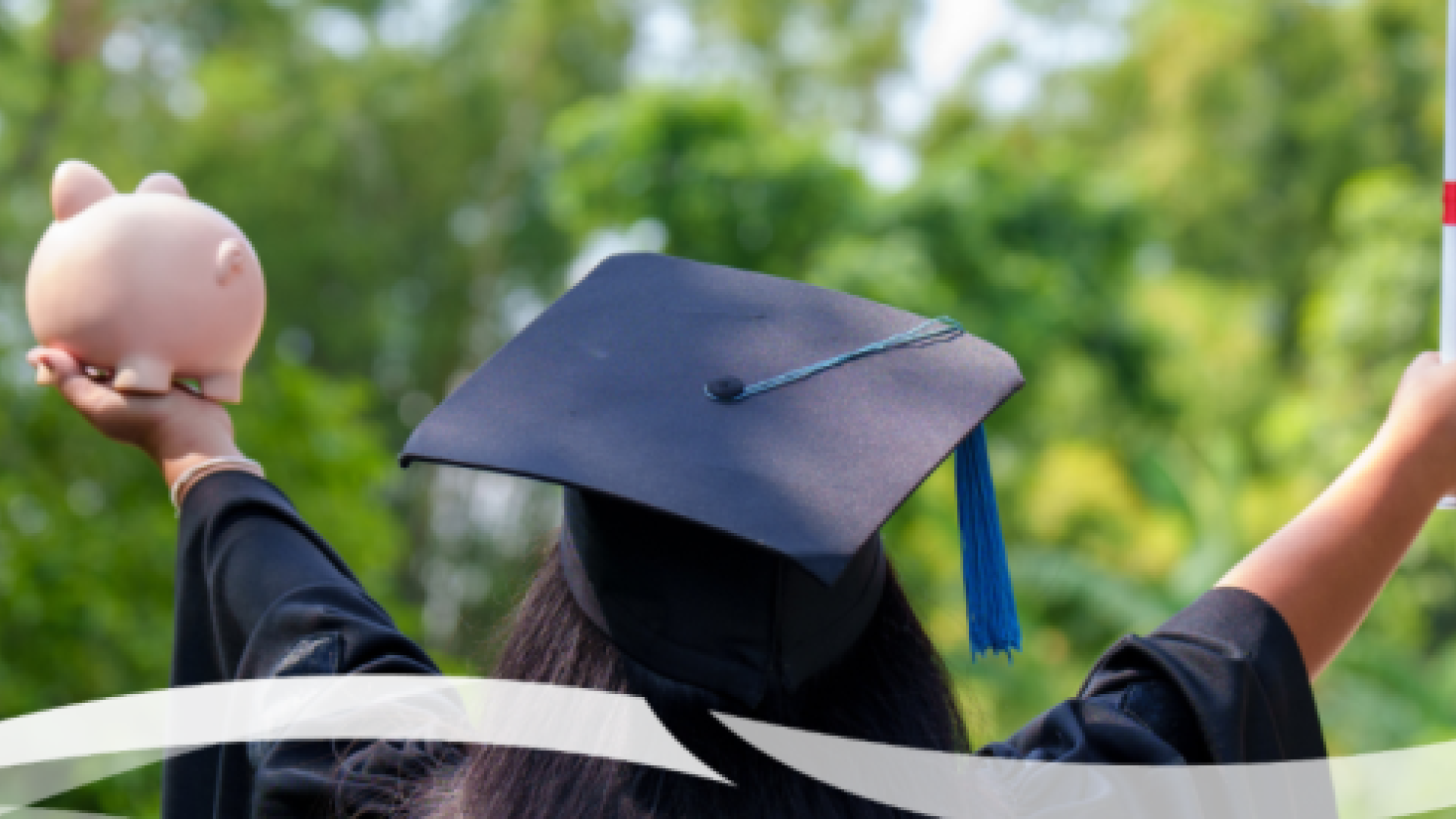 Student with graduation cap and diploma