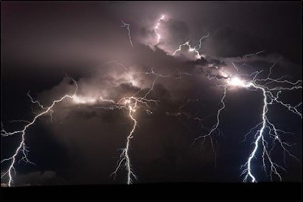 Lightning strike