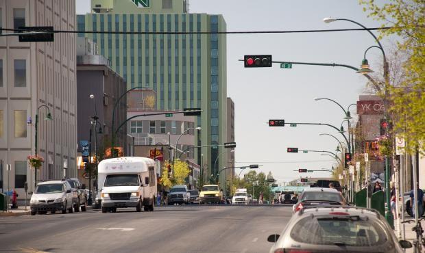 Downtown Yellowknife