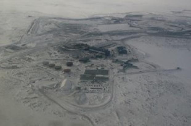 Ekati Diamond Mine from above