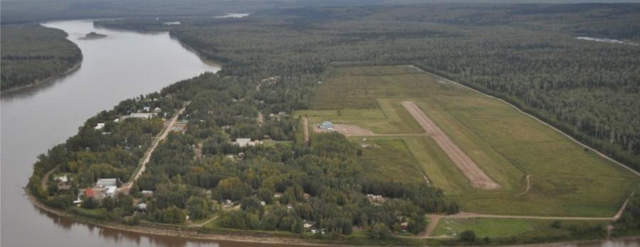 View of FortLiard from air
